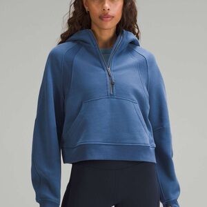 Lulu Lemon Scuba Half Zip Hoodie